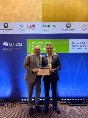 INTERNATIONAL CONGRESS IN BAKU: PROFESSOR SERIK DUISENBI SHARED KAZAKHSTAN'S NEUROSURGERY EXPERIENCE INTERNATIONAL CONGRESS IN BAKU: PROFESSOR SERIK DUISENBI SHARED KAZAKHSTAN'S NEUROSURGERY EXPERIENCE