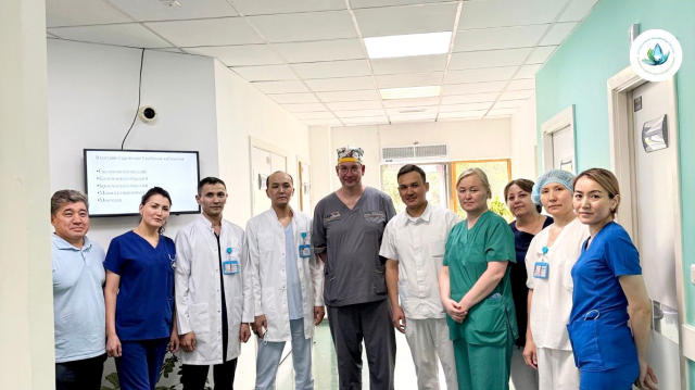 ЭНДОСКОПИЯ БӨЛІМІНДЕГІ ШЕБЕРЛІК САБАҒЫ